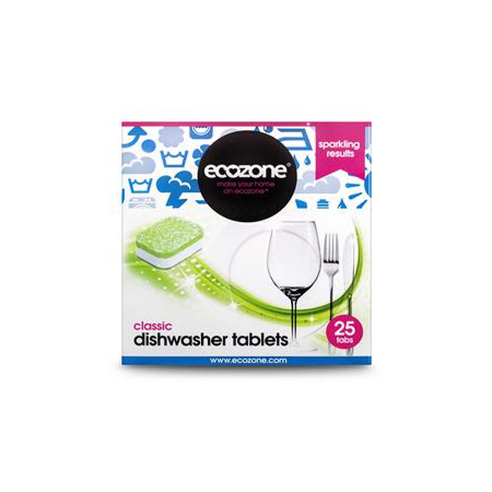 Ecozone Classic Dishwasher Tablets Tablets Size 25