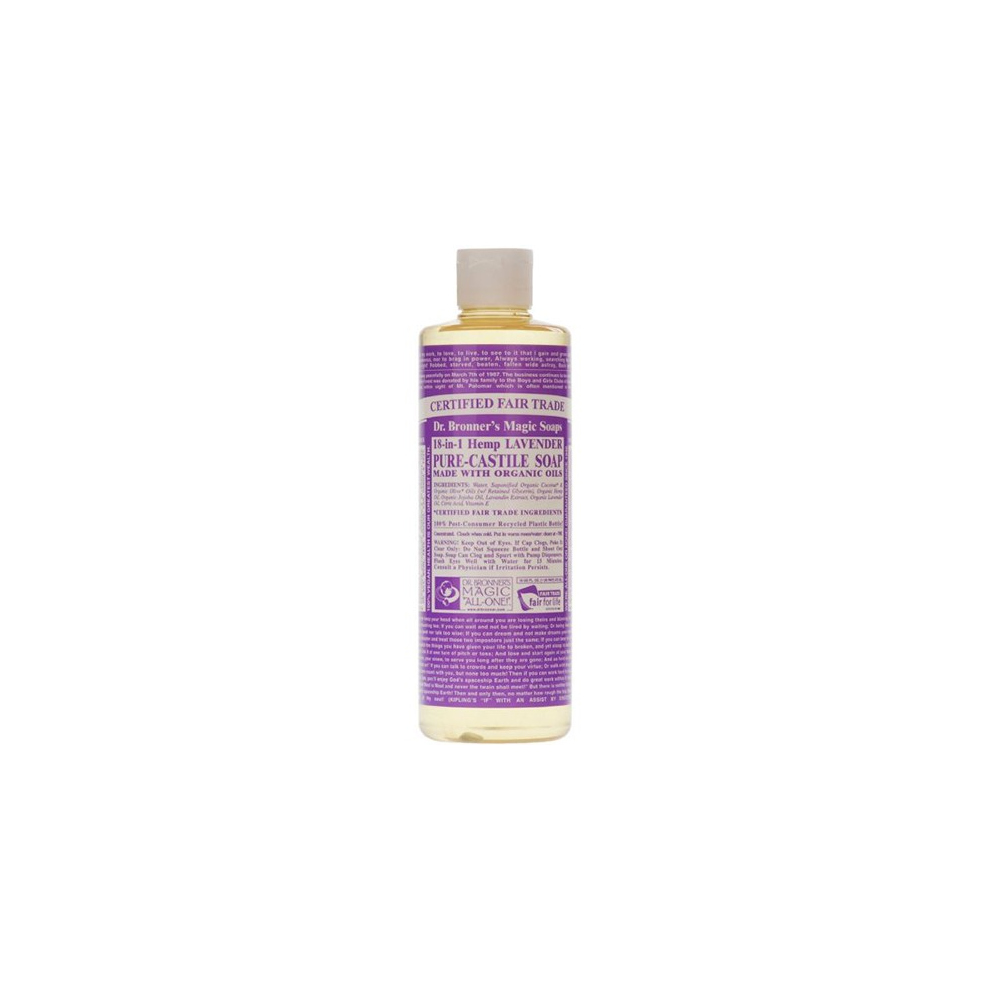 Dr Bronner Org Lav Castile Liq Soap 946ml