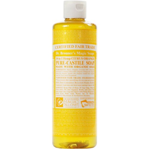 Dr Bronner's Dr Bronner Org Citrus  Orange Castile Liquid Soap 946ml
