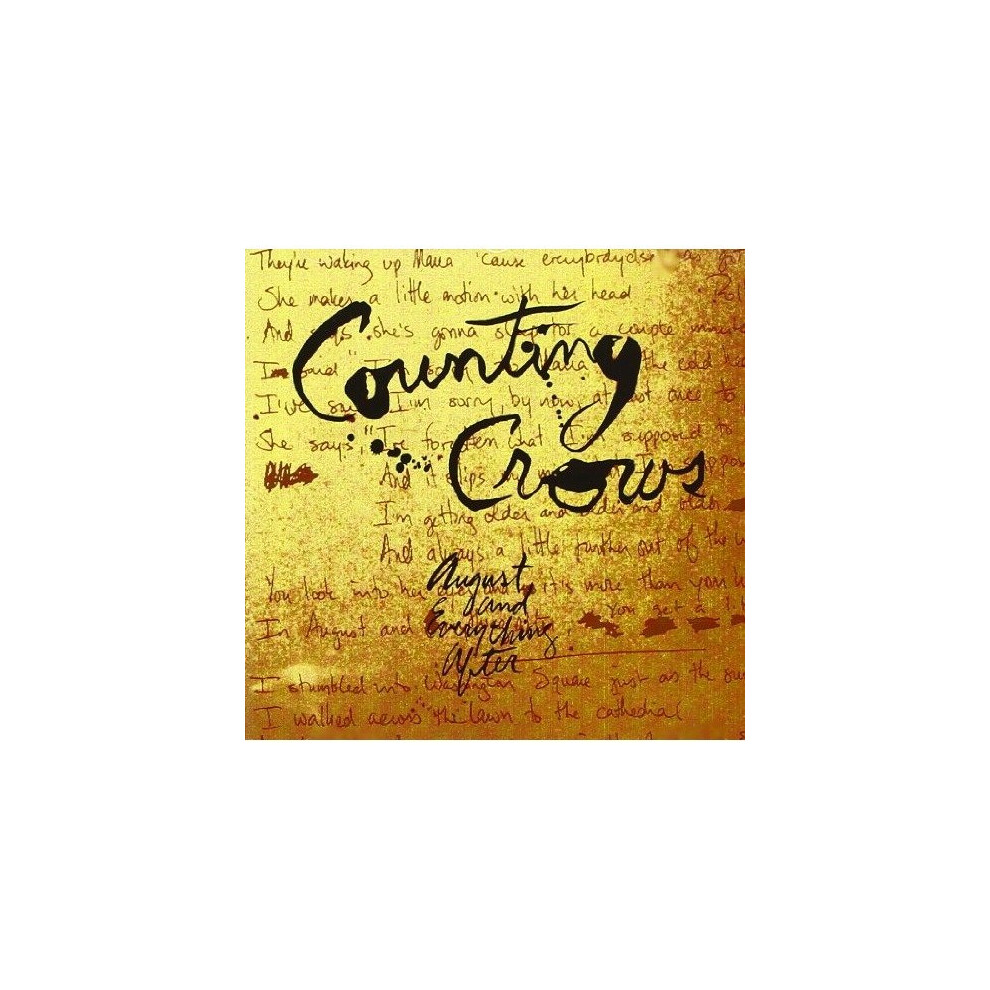 Blue Counting Crows - August And Everything After [Cd] Size 1
