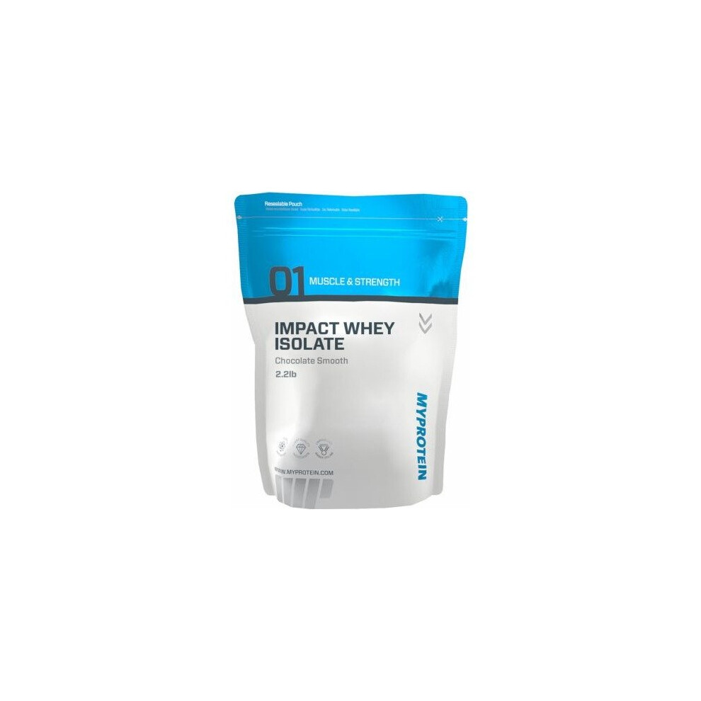 Myprotein Impact Whey Isolate Powder | Chocolate Smooth Flavour 1000g