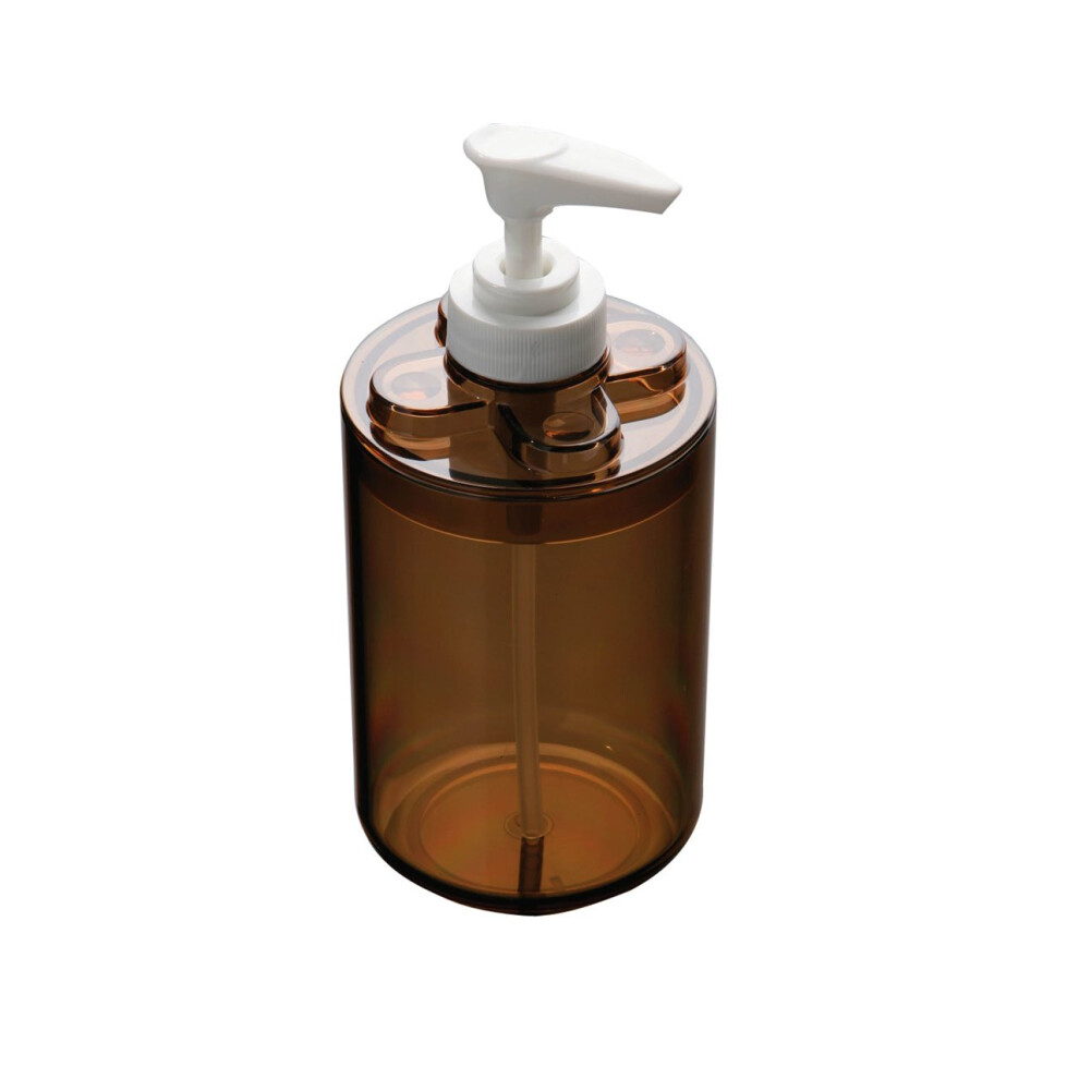 Smoke Brown Plastic Lotion Dispenser
