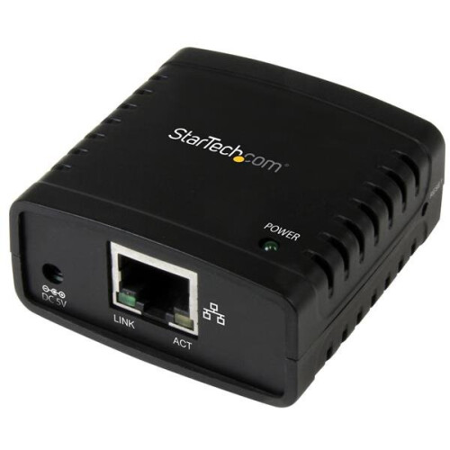 StarTech.com LPR-afdrukserver - STARTECH - PM1115U2 - 10/100 Mb/s - USB 2.0 - Extern