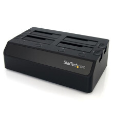 Docking station USB 3.0 - STARTECH - SDOCK4U33 - 4 dischi rigidi - Ventole - UASP