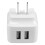 StarTech.com Cargador de pared USB - STARTECH - USB2PACWH - 2 puertos - 17W - Viaje internacional 5