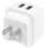 StarTech.com Cargador de pared USB - STARTECH - USB2PACWH - 2 puertos - 17W - Viaje internacional 1