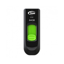 Team Group C145 64gb Usb 3.0 (3.1 Gen 1) Type-a Black,green Usb Flash Drive