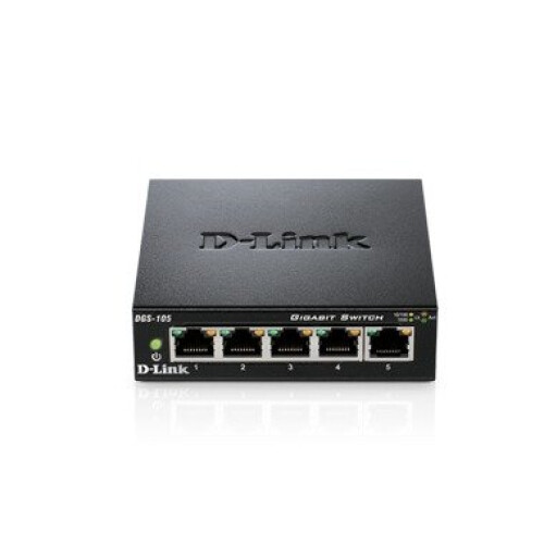 D-link Dgs-105 Unmanaged Black Network Switch