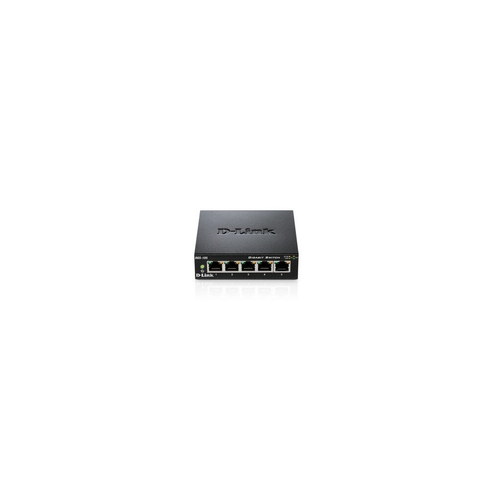 D-link Dgs-105 Unmanaged Black Network Switch