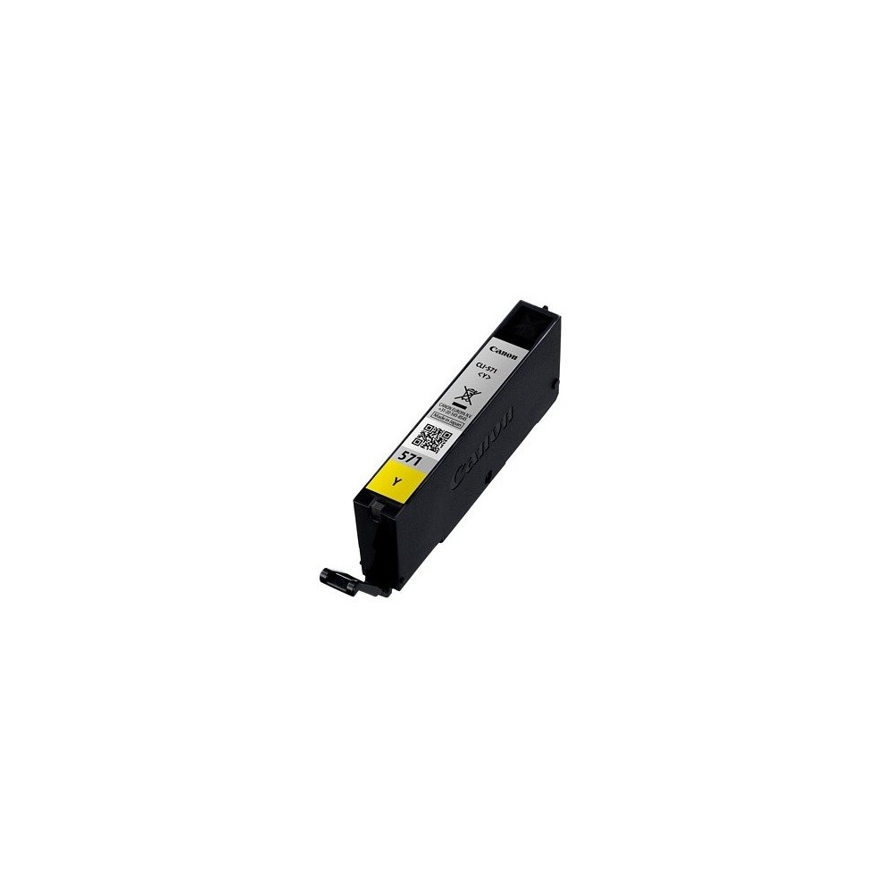 Canon Cli-571y 7ml 347pages Yellow Ink Cartridge