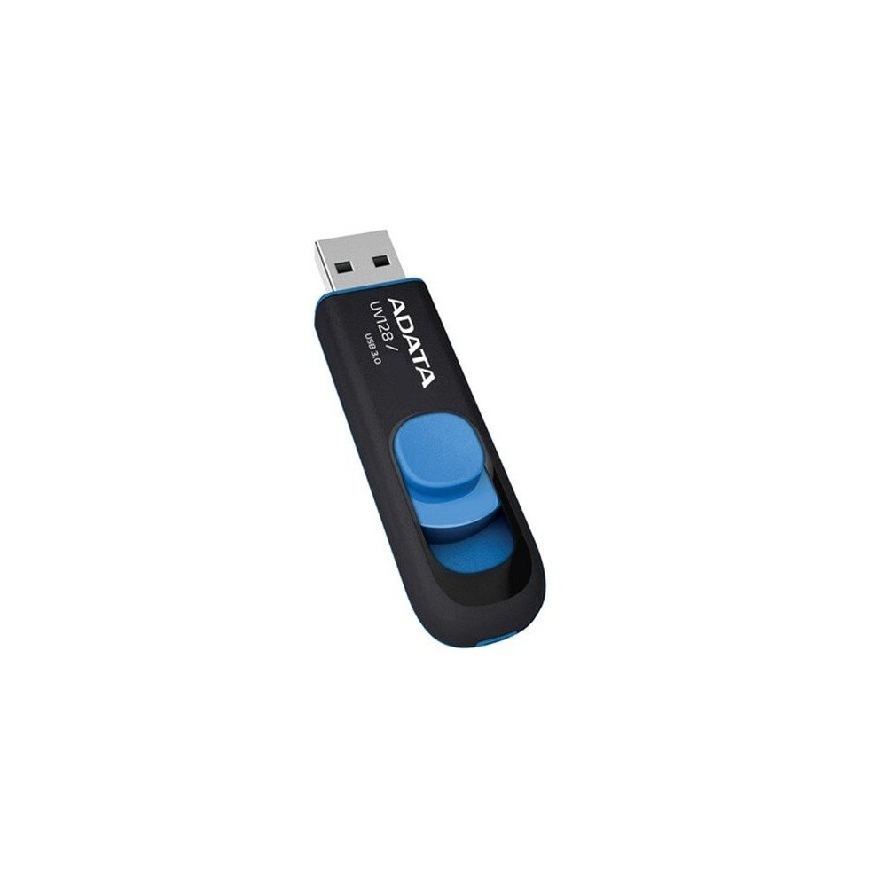 Adata Dashdrive Uv128 32Gb 32Gb Usb 3.0 (3.1 Gen 1) Type-A Usb Flash Drive Black/Blue 4713435796641