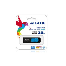 Adata Dashdrive Uv128 128gb 128gb Usb 3.0 (3.1 Gen 1) Type-a Black,blue Usb Flash Drive