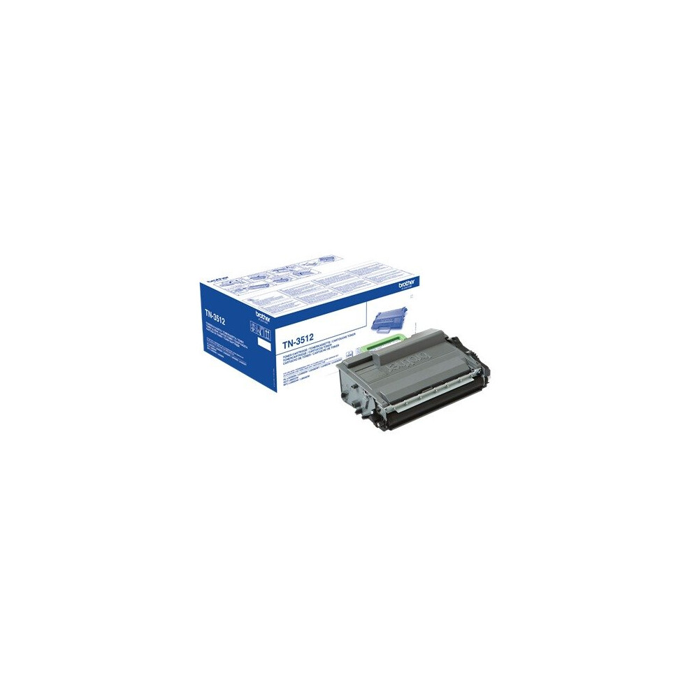 Brother Tn-3512 Cartridge 12000pages Black Laser Toner & Cartridge