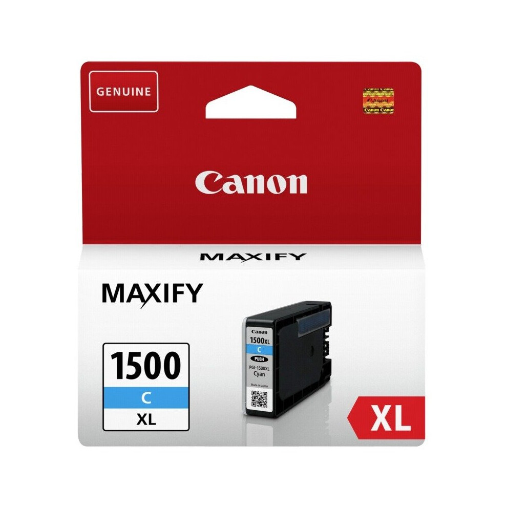 Canon Pgi-1500xl C Cyan Ink Cartridge