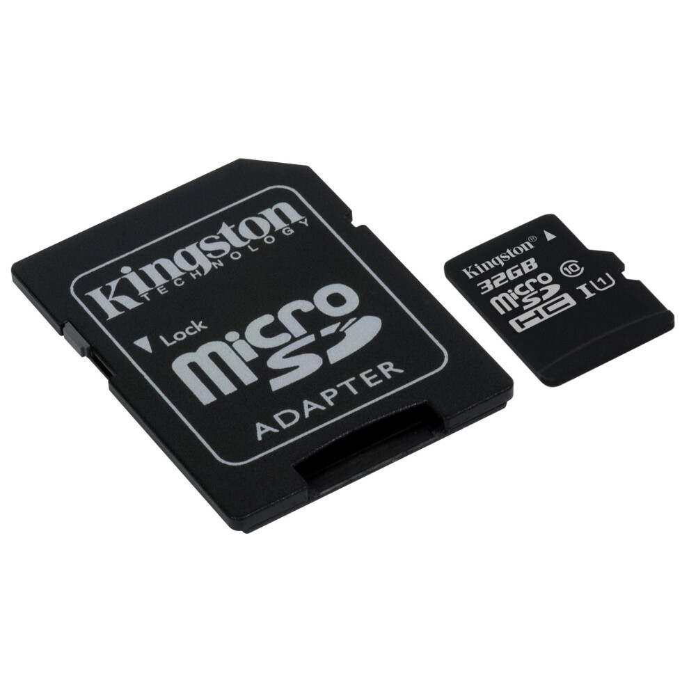 Kingston Technology Microsdhc Class 10 Uhs-i Card 32gb 32gb Microsdhc Uhs-i Class 10 Memory Card