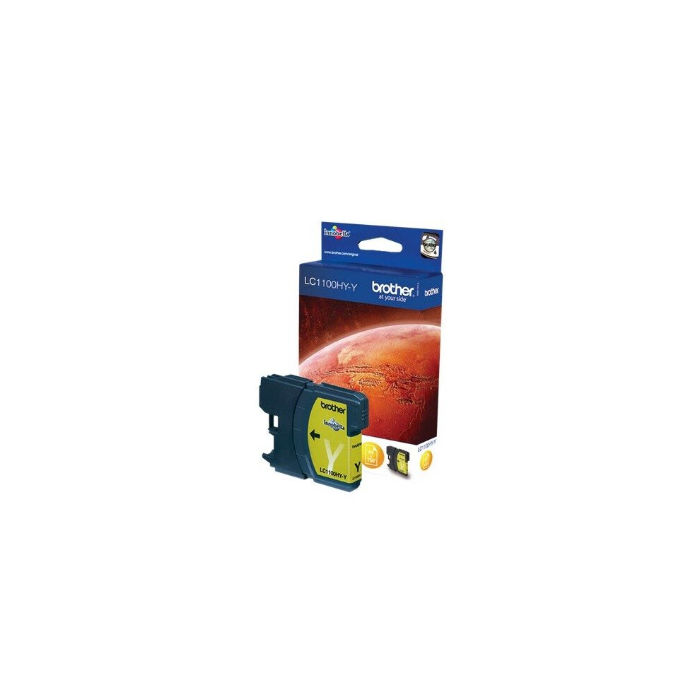 Brother Lc-1100hyy Ink Cartridge Yellow Ink Cartridge