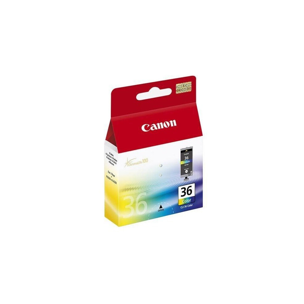 Canon Cli-36 Col Cyan,magenta,yellow Ink Cartridge
