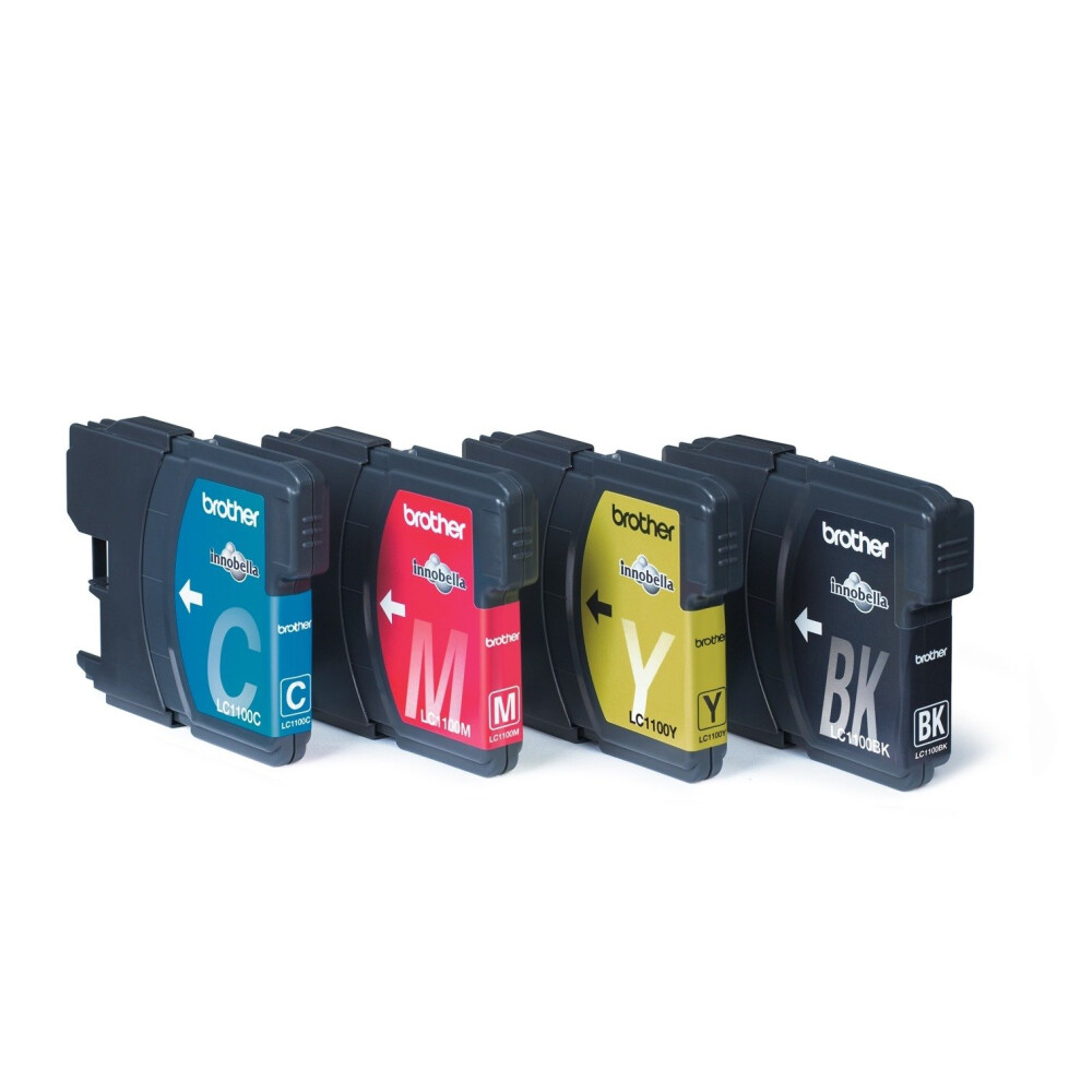 Brother Lc-1100valbp Black,cyan,magenta,yellow Ink Cartridge