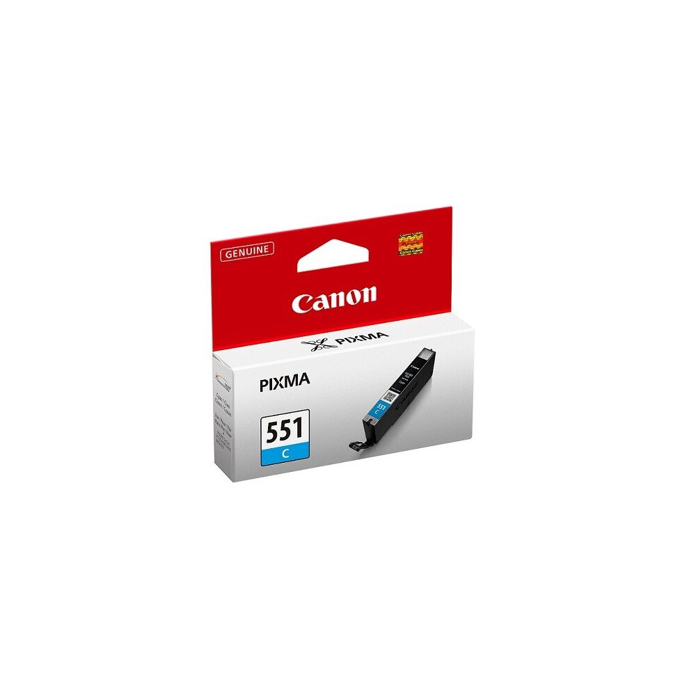 Canon Cli-551 C Cyan Ink Cartridge