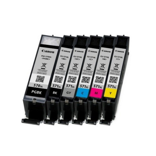 Canon CANON Cartouche d'encre CLI-571GY XL grande capacité Gris (CLI571XL) 2