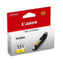 CANON Tintenpatrone CLI-551Y Gelb
