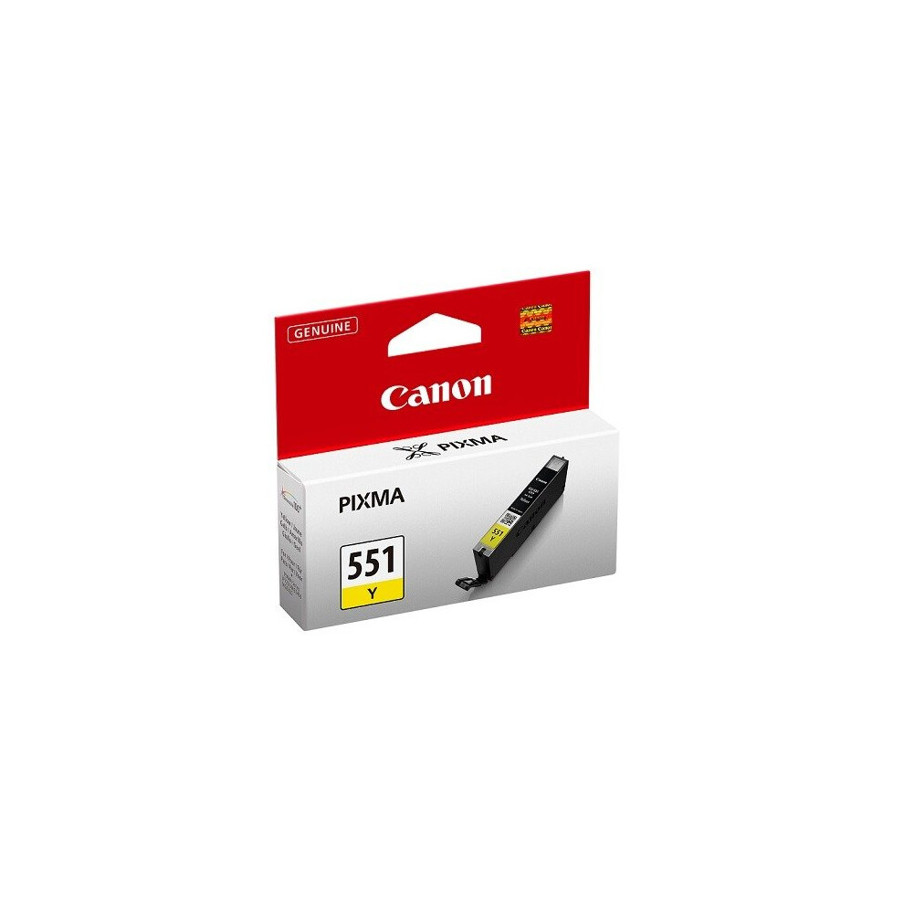 Canon Cli-551 Y Yellow Ink Cartridge