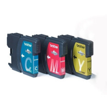 Brother Voordeelverpakking Lc-1100c,m,y Cyan,magenta,yellow Ink Cartridge
