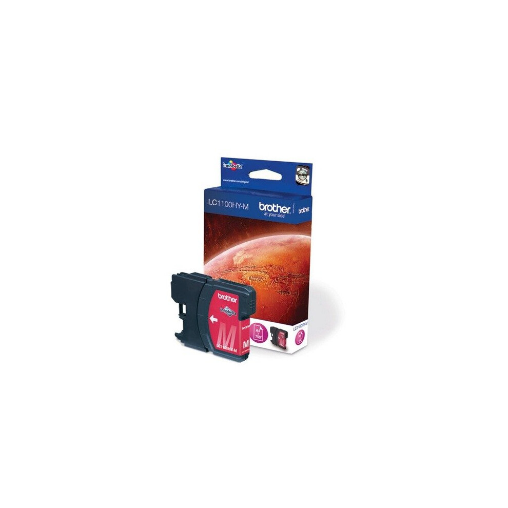 Brother Lc-1100Hym Ink Cartridge Magenta Ink Cartridge Pink