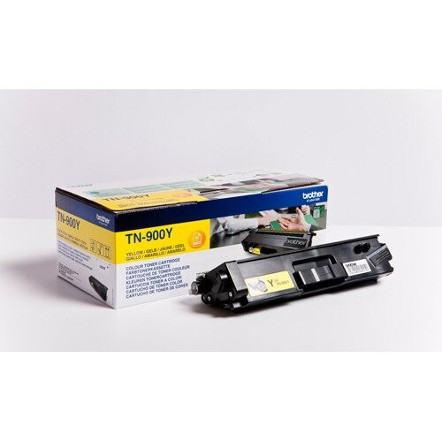 Brother BROTHER Toner TN-900Y - Geel 2