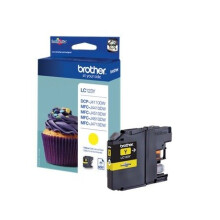 Cartucho de tinta amarilla Brother LC123Y