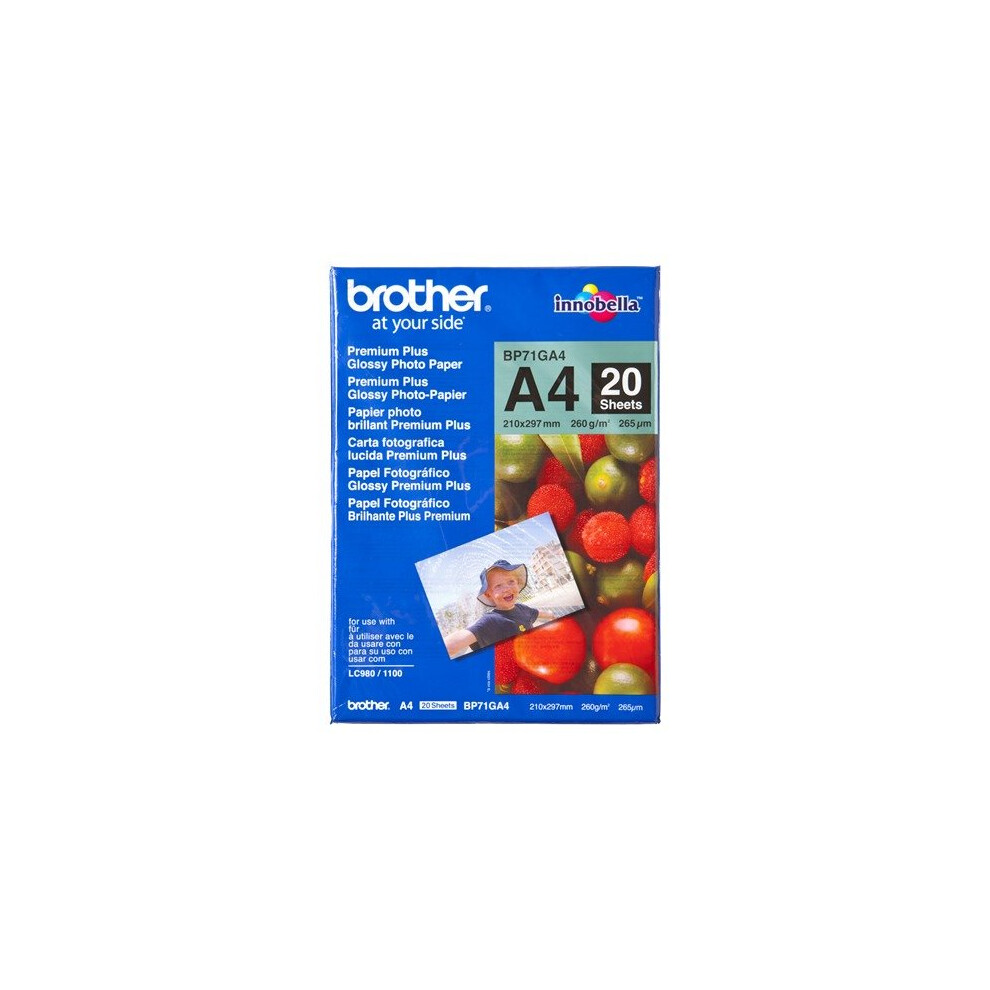 Brother A4 Glossy Paper Photo Paper