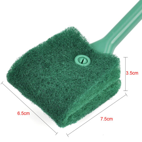 DIGIFLEX Aquarium Fish Tank Cleaning Sponge Scourer Brush Scrubber Algae Remover 2