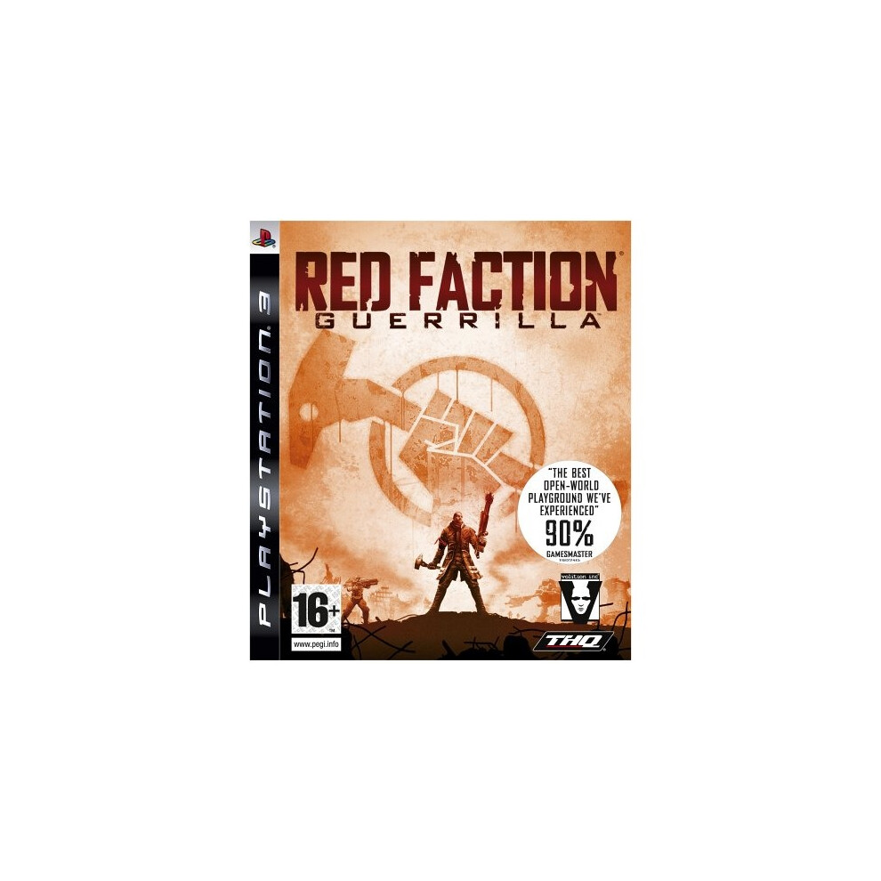 Faction Guerrilla Sony Playstation 3 Ps3 Game Red 4005209112789