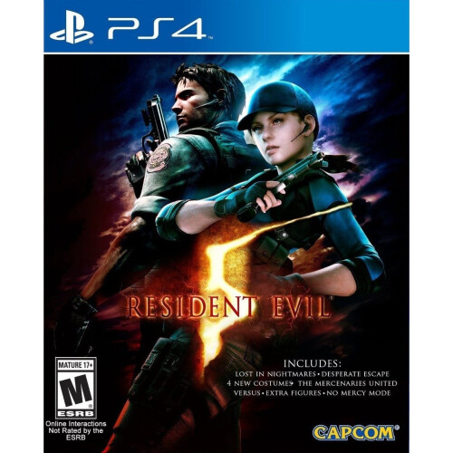 Resident Evil 5 Sony Playstation 4 Ps4 Game