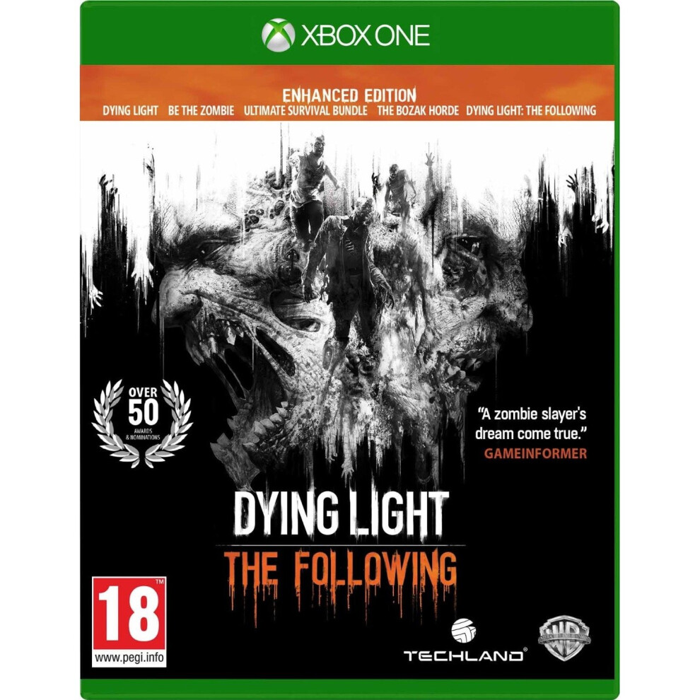 Dying Light the Following Enhanced Edition Microsoft Xbox One Game