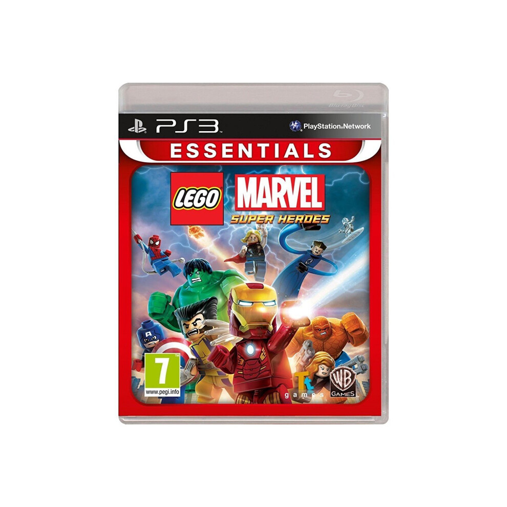 Lego Marvel Super Heroes Sony Playstation 3 Ps3 Game 5051892188647