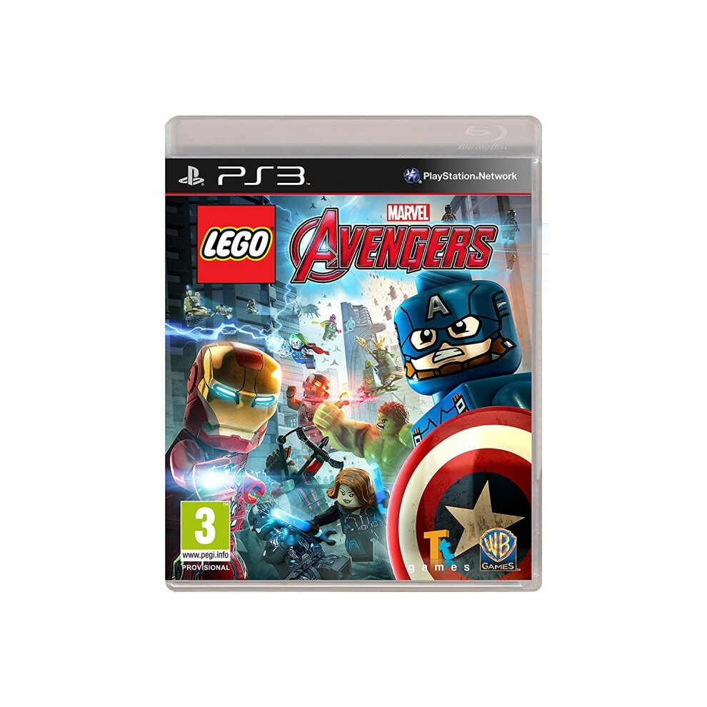 Warner Bros Lego Marvel Avengers Sony Playstation Ps3 Game