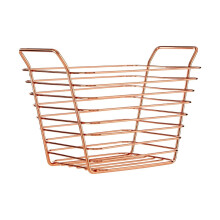 Gold Shine Wire Basket