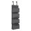 Premier Housewares Grey Over Door Organiser | Hanging Door Storage Bag 1