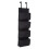 Premier Housewares Black Over Door Hanging Organiser 1