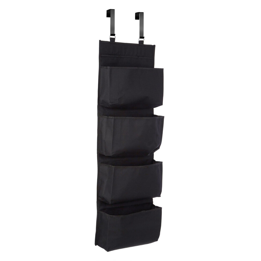 Black Over Door Hanging Organiser