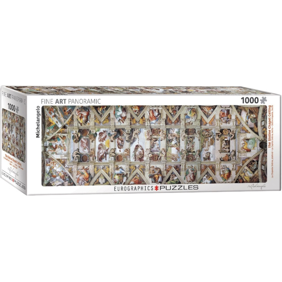 Eg60100960 - Eurographics Puzzle 1000 Pc - Sistine Chapel by Michelangelo