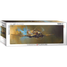 EuroGraphics Spitfire 1000-Piece Puzzle by Barrie A.F. Clark (EG60100952) - High-Quality Die-Cut, Recycled Board, Vegetable Ink