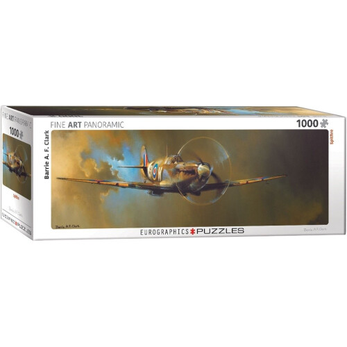 1000-elementowe puzzle EuroGraphics Spitfire autorstwa Barrie A.F. Clarka