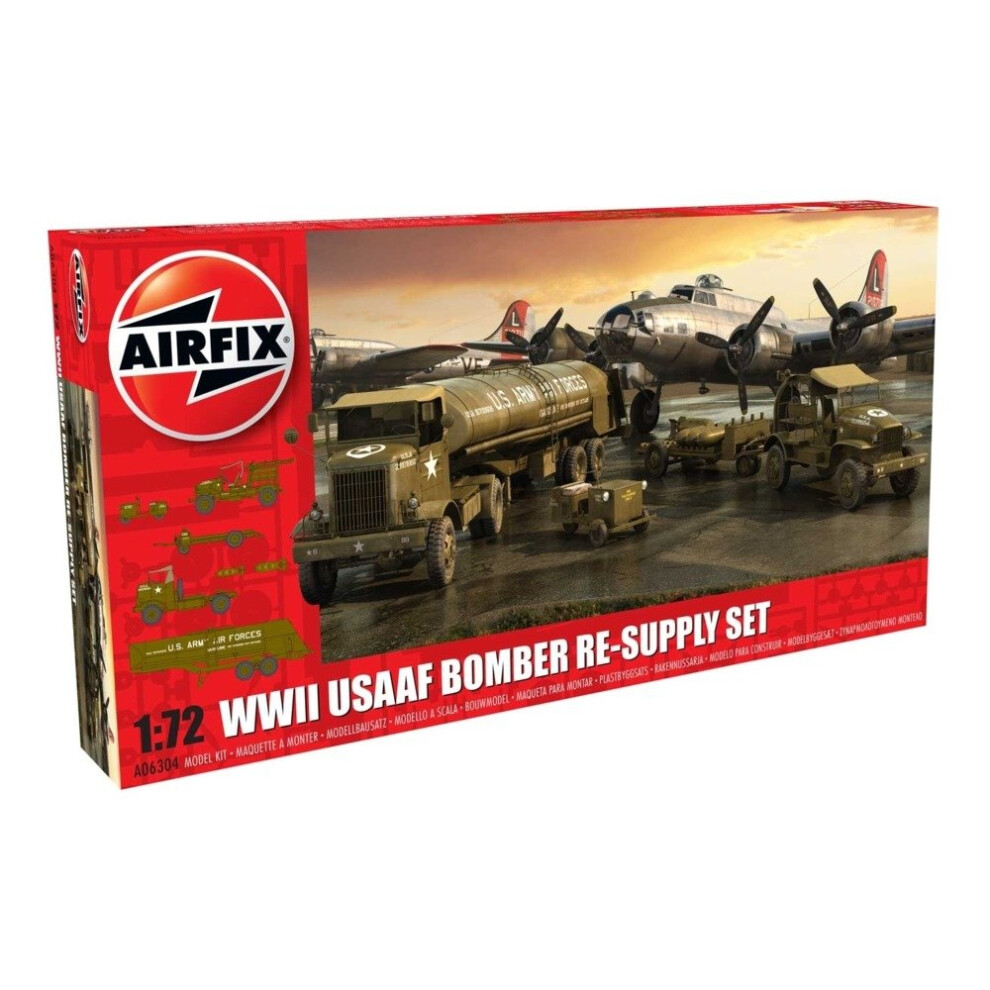 Air06304 - Airfix Diorama - 1:72 - Usaaf Bomber Resupply Set