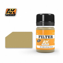 Ak00065 - Ak Interactive Wash 35ml Afrika Korps Filter