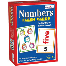 Cre0520 - Creative Pre-school - Number- Flash Cards