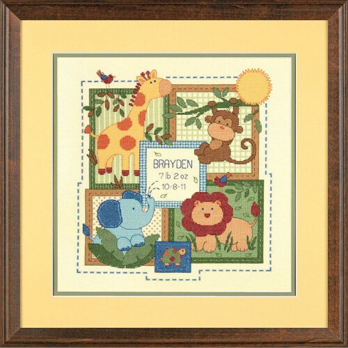 D70-73543 - Dimensions Counted X Stitch - Birth Record: Savanah