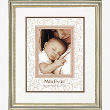 D70-73992 - Dimensions Counted X Stitch - Peaceful Baby Birth Record