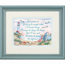 D65013 - Dimensions Stamped X Stitch - Mini - Serenity Prayer